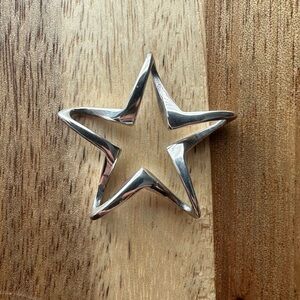James Avery ⭐️ Retired Floating Star Pendant 925 Sterling Silver